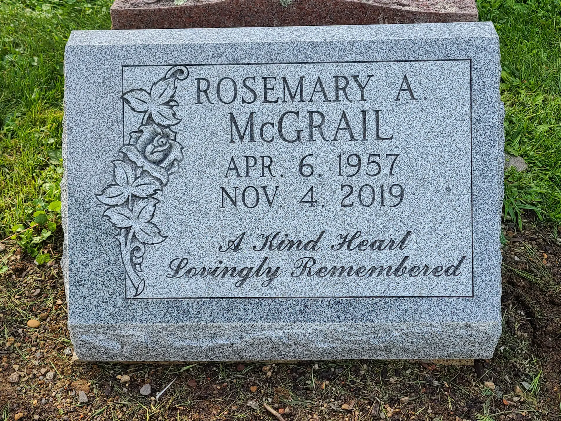 Granite Memorial Monument hand-carved by NJ Memorial Monuments in NJ — image 5