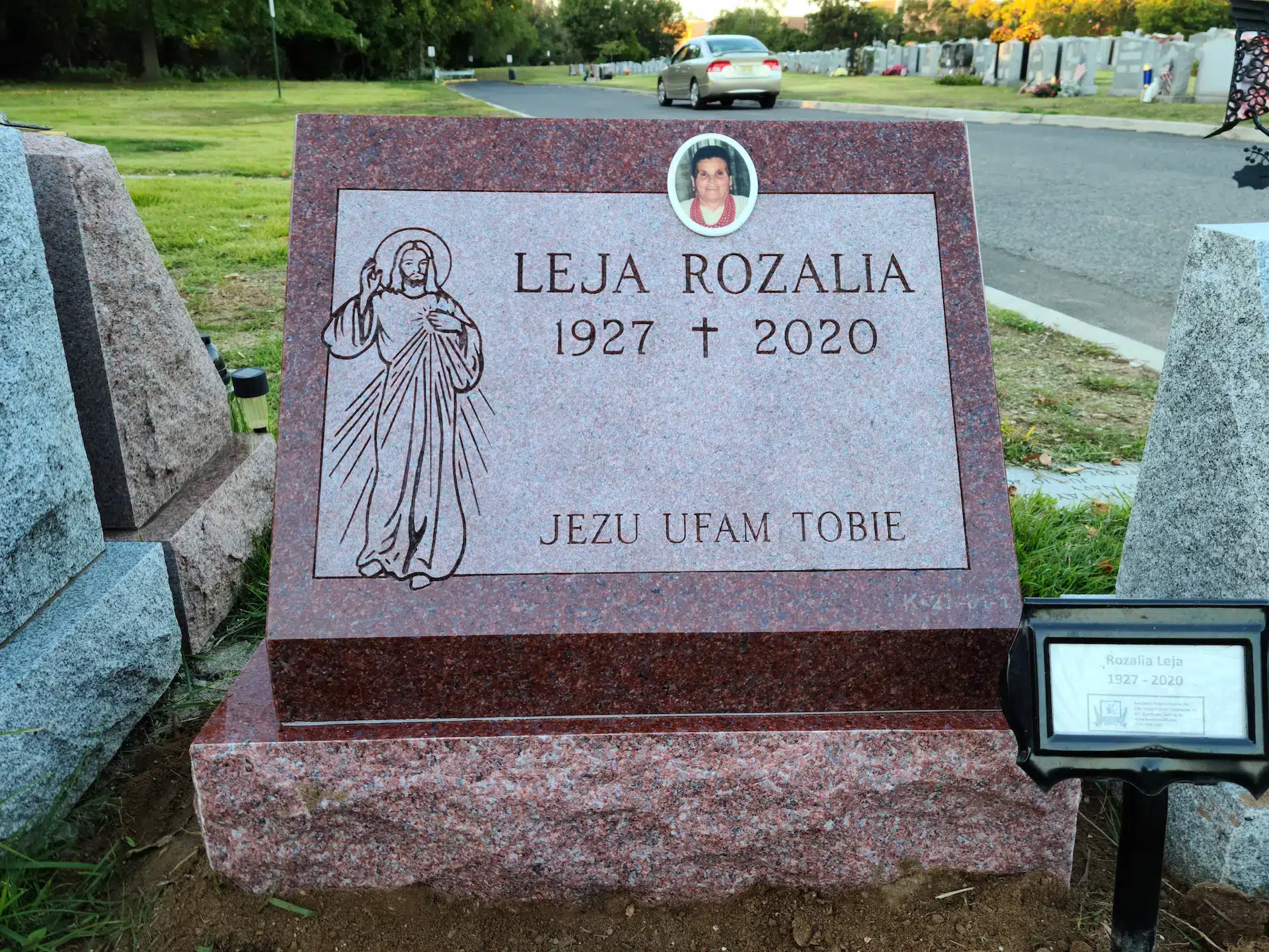 Granite Memorial Monument hand-carved by NJ Memorial Monuments in NJ — image 2